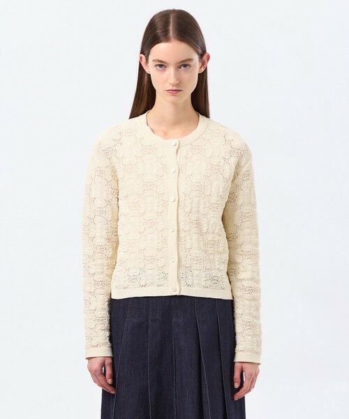 MACKINTOSH PHILOSOPHY / マッキントッシュ フィロソフィー ニット・セーター | 【LEE4月号/蛯原友里さん着用】ラッケンブースニットカーディガン | 詳細4