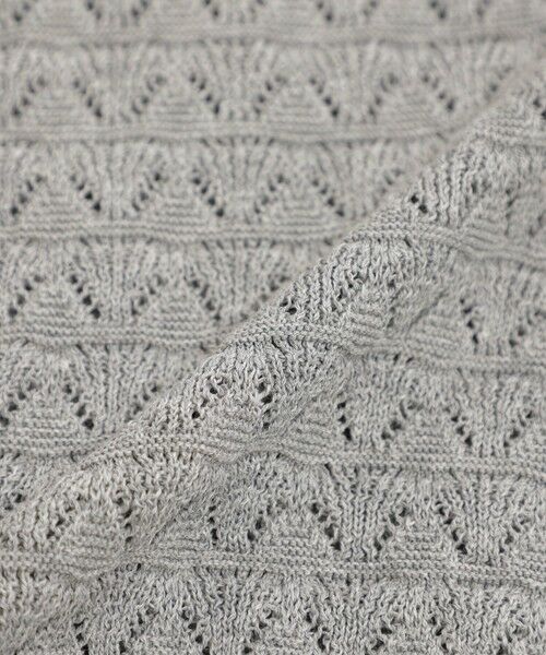 MACKINTOSH PHILOSOPHY / マッキントッシュ フィロソフィー ニット・セーター | アイレットレースポロニット | 詳細9