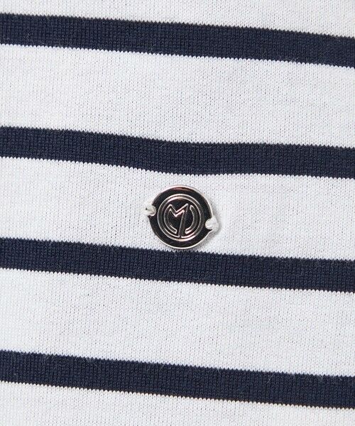 MACKINTOSH PHILOSOPHY / マッキントッシュ フィロソフィー カットソー | ラウンドヘムシルケットボーダーカットソー | 詳細7