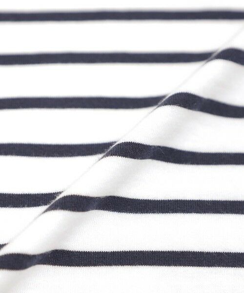 MACKINTOSH PHILOSOPHY / マッキントッシュ フィロソフィー カットソー | ラウンドヘムシルケットボーダーカットソー | 詳細8