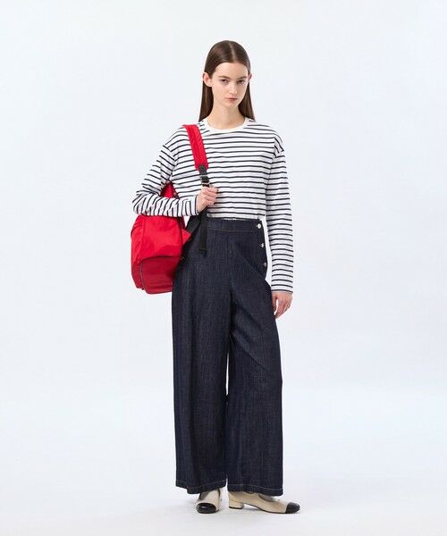 MACKINTOSH PHILOSOPHY / マッキントッシュ フィロソフィー カットソー | ラウンドヘムシルケットボーダーカットソー | 詳細1