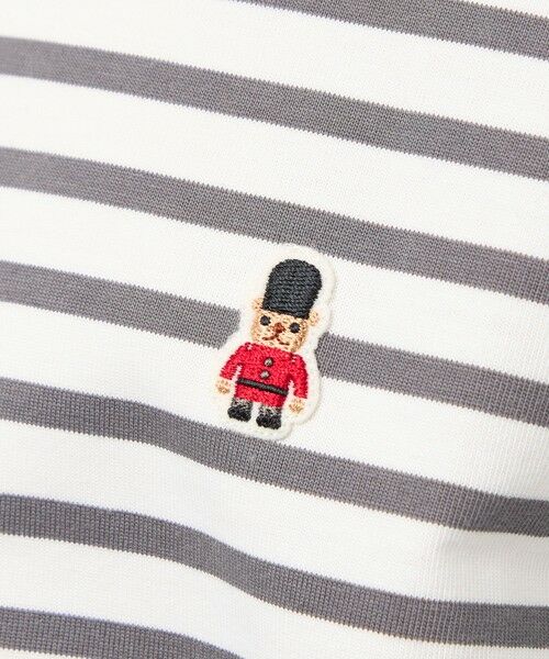 MACKINTOSH PHILOSOPHY / マッキントッシュ フィロソフィー カットソー | バッキンガムベア バスクボーダーTシャツ | 詳細9