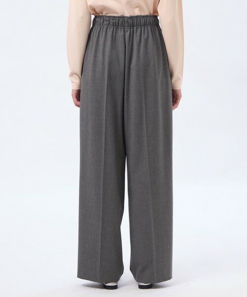 MACKINTOSH PHILOSOPHY / マッキントッシュ フィロソフィー その他パンツ | 【Alby Easy Pants Wide(アルビーイージーパンツワイド)】ウールツイル製 | 詳細7