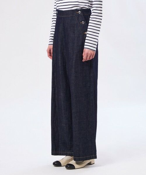 MACKINTOSH PHILOSOPHY / マッキントッシュ フィロソフィー その他パンツ | コットンリネンデニムマリンパンツ | 詳細6