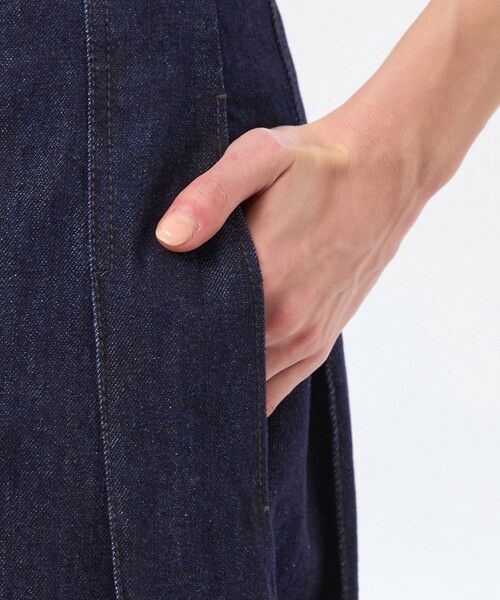 MACKINTOSH PHILOSOPHY / マッキントッシュ フィロソフィー ロング・マキシ丈スカート | コットンデニムプリーツスカート | 詳細6