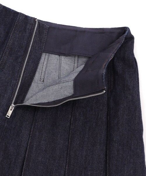 MACKINTOSH PHILOSOPHY / マッキントッシュ フィロソフィー ロング・マキシ丈スカート | コットンデニムプリーツスカート | 詳細8