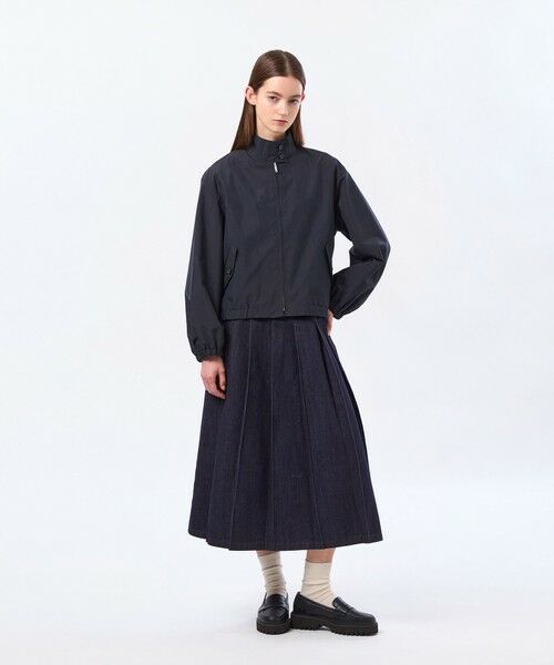 MACKINTOSH PHILOSOPHY / マッキントッシュ フィロソフィー ロング・マキシ丈スカート | コットンデニムプリーツスカート | 詳細2