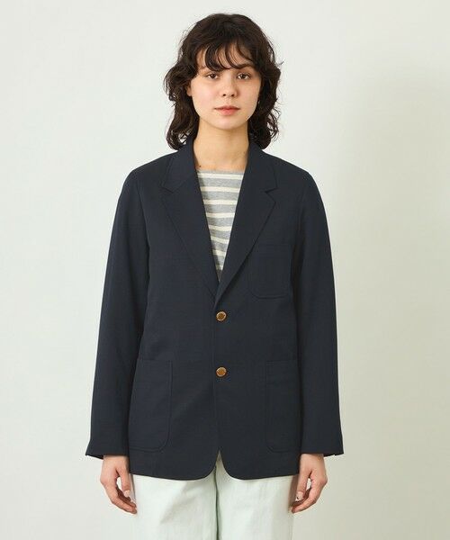 MACKINTOSH PHILOSOPHY / マッキントッシュ フィロソフィー ノーカラージャケット | 【GREY LABEL】シングルブレストブレザー | 詳細2