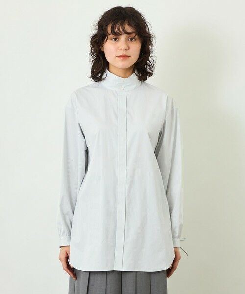 MACKINTOSH PHILOSOPHY / マッキントッシュ フィロソフィー シャツ・ブラウス | 【GREY LABEL】THOMAS MASONスタンドカラーシャツ | 詳細4