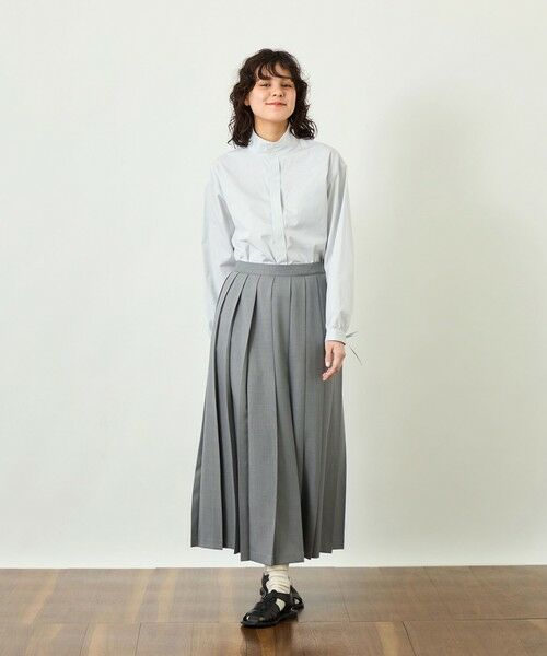 MACKINTOSH PHILOSOPHY / マッキントッシュ フィロソフィー シャツ・ブラウス | 【GREY LABEL】THOMAS MASONスタンドカラーシャツ | 詳細1