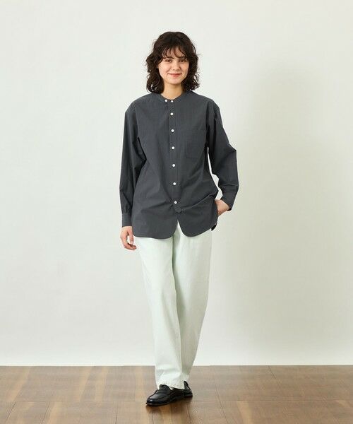 MACKINTOSH PHILOSOPHY / マッキントッシュ フィロソフィー シャツ・ブラウス | 【GREY LABEL】バンドカラーシャツ | 詳細3