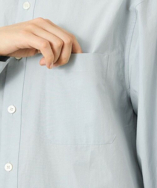 MACKINTOSH PHILOSOPHY / マッキントッシュ フィロソフィー シャツ・ブラウス | 【GREY LABEL】バンドカラーシャツ | 詳細8