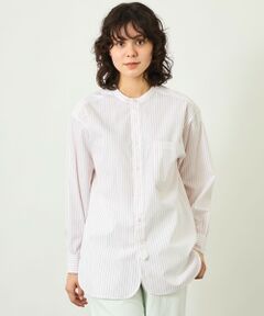 MACKINTOSH PHILOSOPHY / マッキントッシュ フィロソフィー シャツ・ブラウス | 【GREY LABEL】バンドカラーパターンドシャツ