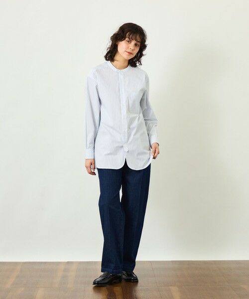 MACKINTOSH PHILOSOPHY / マッキントッシュ フィロソフィー シャツ・ブラウス | 【GREY LABEL】バンドカラーパターンドシャツ | 詳細2