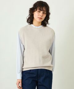MACKINTOSH PHILOSOPHY / マッキントッシュ フィロソフィー ニット・セーター | 【GREY LABEL】ファインコットンニットベスト