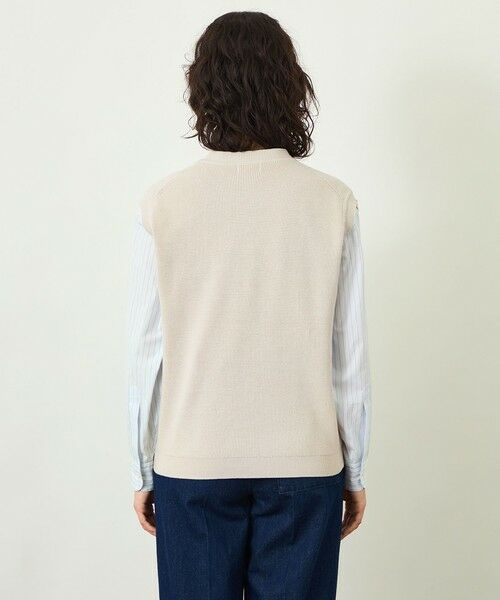 MACKINTOSH PHILOSOPHY / マッキントッシュ フィロソフィー ニット・セーター | 【GREY LABEL】ファインコットンニットベスト | 詳細5