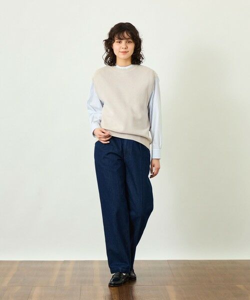 MACKINTOSH PHILOSOPHY / マッキントッシュ フィロソフィー ニット・セーター | 【GREY LABEL】ファインコットンニットベスト | 詳細2