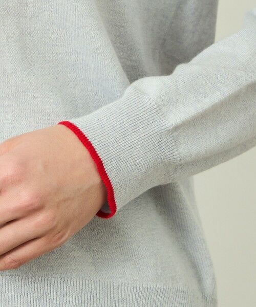 MACKINTOSH PHILOSOPHY / マッキントッシュ フィロソフィー ニット・セーター | 【GREY LABEL】バイカラークルーネックニット | 詳細7