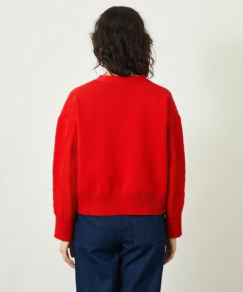 MACKINTOSH PHILOSOPHY / マッキントッシュ フィロソフィー ニット・セーター | 【GREY LABEL】ワイドケーブルカーディガン | 詳細6