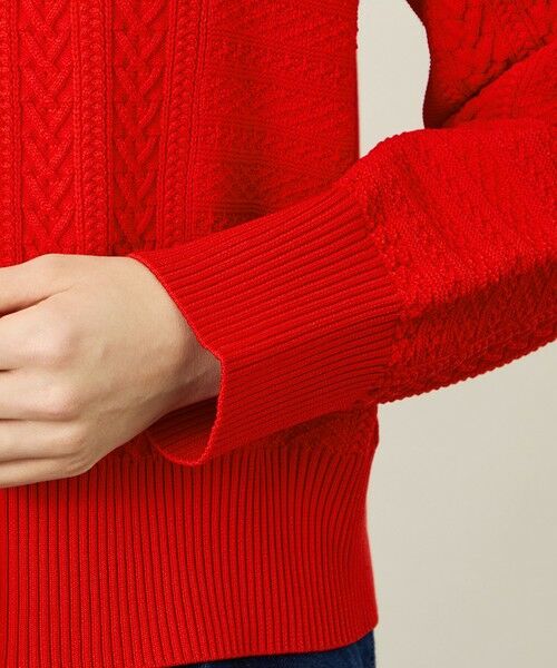 MACKINTOSH PHILOSOPHY / マッキントッシュ フィロソフィー ニット・セーター | 【GREY LABEL】ワイドケーブルカーディガン | 詳細7