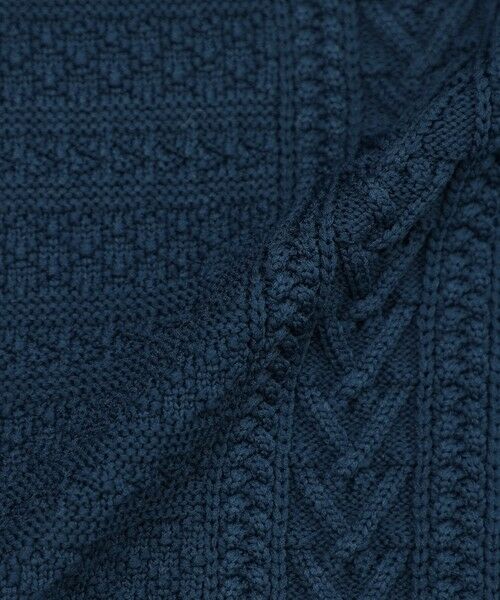 MACKINTOSH PHILOSOPHY / マッキントッシュ フィロソフィー ニット・セーター | 【GREY LABEL】ワイドケーブルカーディガン | 詳細10