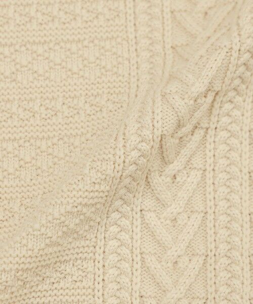 MACKINTOSH PHILOSOPHY / マッキントッシュ フィロソフィー ニット・セーター | 【GREY LABEL】ワイドケーブルカーディガン | 詳細11