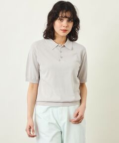 MACKINTOSH PHILOSOPHY / マッキントッシュ フィロソフィー ニット・セーター | GREY LABEL リネンミックスポロニット