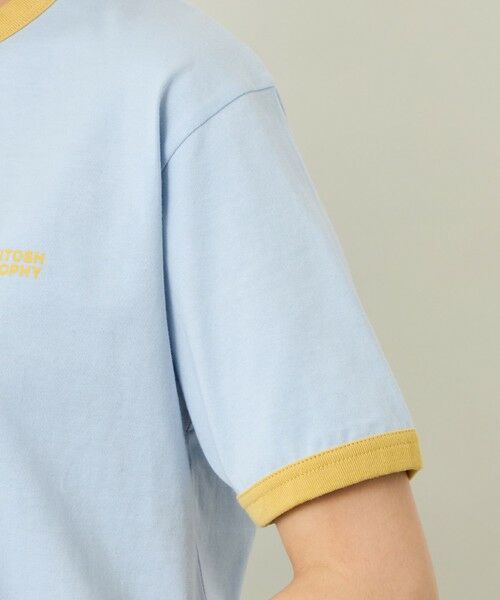MACKINTOSH PHILOSOPHY / マッキントッシュ フィロソフィー カットソー | GREY LABEL リンガーロゴTシャツ | 詳細8