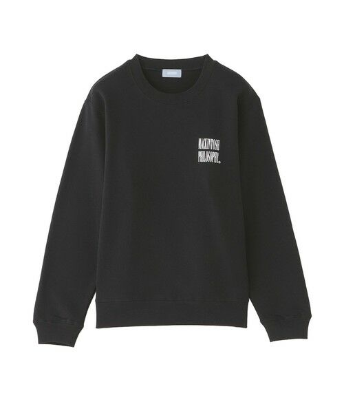 MACKINTOSH PHILOSOPHY / マッキントッシュ フィロソフィー カットソー | 【GREY LABEL】SHARP LOGO スウェット（ブラック1）