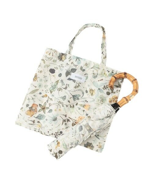 MACKINTOSH PHILOSOPHY / マッキントッシュ フィロソフィー ネクタイ | リバティプリントミニ傘（オフホワイト2）