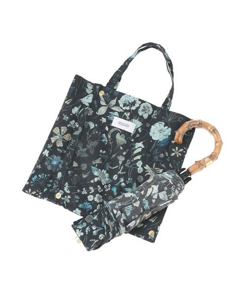 MACKINTOSH PHILOSOPHY / マッキントッシュ フィロソフィー ネクタイ | リバティプリントミニ傘（ネイビー2）