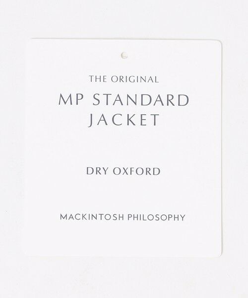 MACKINTOSH PHILOSOPHY / マッキントッシュ フィロソフィー ノーカラージャケット | 【MP STANDARD JACKET】DRY OXFORD製 | 詳細15