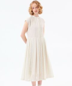 MACKINTOSH PHILOSOPHY / マッキントッシュ フィロソフィー ロング・マキシ丈ワンピース | 【WEB&一部店舗限定】【WILLINGHAM DRESS】トリプルドットプリーツ
