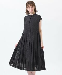 MACKINTOSH PHILOSOPHY / マッキントッシュ フィロソフィー ロング・マキシ丈ワンピース | 【WEB&一部店舗限定】【WILLINGHAM DRESS】トリプルドットプリーツ