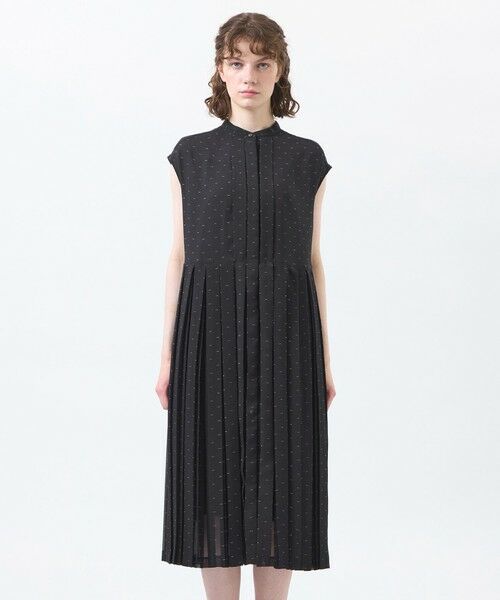 MACKINTOSH PHILOSOPHY / マッキントッシュ フィロソフィー ロング・マキシ丈ワンピース | 【WEB&一部店舗限定】【WILLINGHAM DRESS】トリプルドットプリーツ | 詳細3