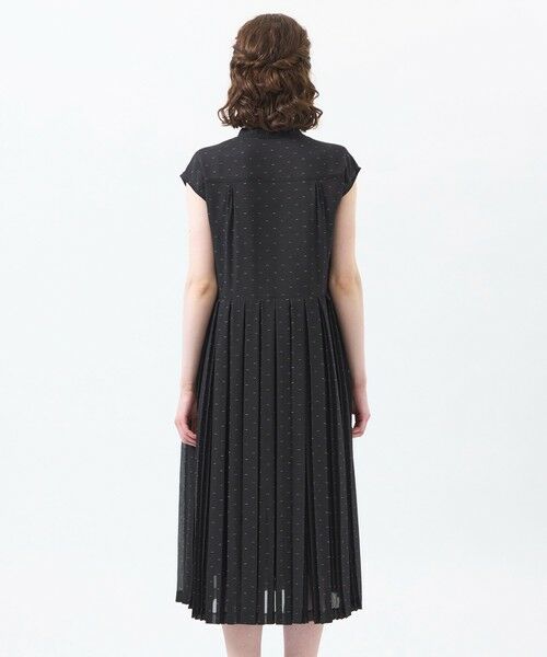 MACKINTOSH PHILOSOPHY / マッキントッシュ フィロソフィー ロング・マキシ丈ワンピース | 【WEB&一部店舗限定】【WILLINGHAM DRESS】トリプルドットプリーツ | 詳細5