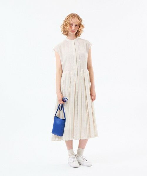 MACKINTOSH PHILOSOPHY / マッキントッシュ フィロソフィー ロング・マキシ丈ワンピース | 【WEB&一部店舗限定】【WILLINGHAM DRESS】トリプルドットプリーツ | 詳細1