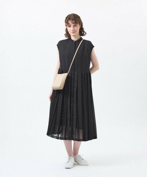 MACKINTOSH PHILOSOPHY / マッキントッシュ フィロソフィー ロング・マキシ丈ワンピース | 【WEB&一部店舗限定】【WILLINGHAM DRESS】トリプルドットプリーツ | 詳細2