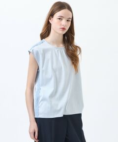 MACKINTOSH PHILOSOPHY / マッキントッシュ フィロソフィー カットソー | レースコンビフレンチスリーブカットソー