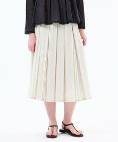 MACKINTOSH PHILOSOPHY / マッキントッシュ フィロソフィー ロング・マキシ丈スカート | 【WEB&一部店舗限定】【WILLINGHAM SKIRT】トリプルドットプリーツ