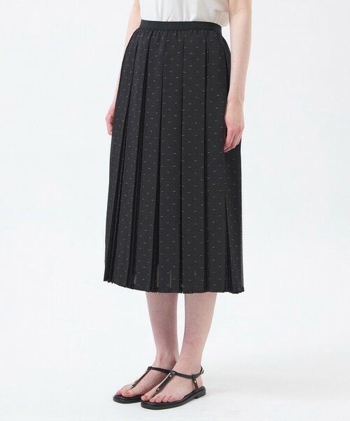 MACKINTOSH PHILOSOPHY / マッキントッシュ フィロソフィー ロング・マキシ丈スカート | 【WEB&一部店舗限定】【WILLINGHAM SKIRT】トリプルドットプリーツ | 詳細4