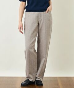 MACKINTOSH PHILOSOPHY / マッキントッシュ フィロソフィー その他パンツ | GREY LABEL リネンコットンヘリンボン　ワイドパンツ