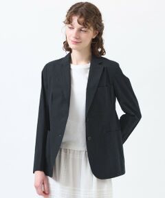 MACKINTOSH PHILOSOPHY / マッキントッシュ フィロソフィー ノーカラージャケット | 【WEB&一部店舗限定】ハイツイストコットンシャツジャケット