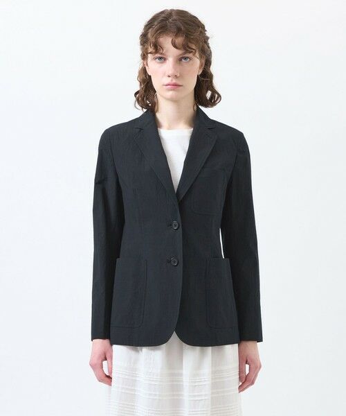 MACKINTOSH PHILOSOPHY / マッキントッシュ フィロソフィー ノーカラージャケット | 【WEB&一部店舗限定】ハイツイストコットンシャツジャケット | 詳細3