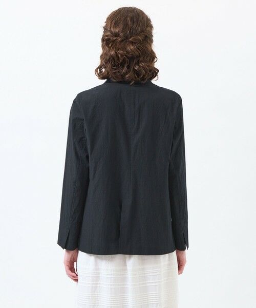 MACKINTOSH PHILOSOPHY / マッキントッシュ フィロソフィー ノーカラージャケット | 【WEB&一部店舗限定】ハイツイストコットンシャツジャケット | 詳細5