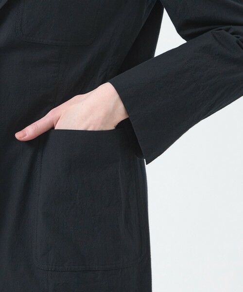 MACKINTOSH PHILOSOPHY / マッキントッシュ フィロソフィー ノーカラージャケット | 【WEB&一部店舗限定】ハイツイストコットンシャツジャケット | 詳細8