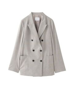 MACKINTOSH PHILOSOPHY / マッキントッシュ フィロソフィー ノーカラージャケット | 【WEB&一部店舗限定】ダブルブレストブレザー