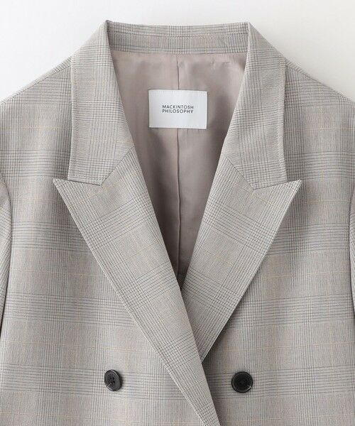 MACKINTOSH PHILOSOPHY / マッキントッシュ フィロソフィー ノーカラージャケット | 【WEB&一部店舗限定】ダブルブレストブレザー | 詳細2