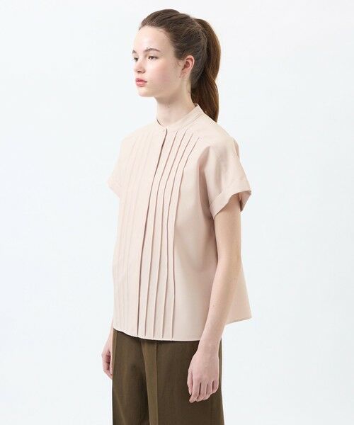 MACKINTOSH PHILOSOPHY / マッキントッシュ フィロソフィー シャツ・ブラウス | ウールライクトロピンタックブラウス | 詳細5