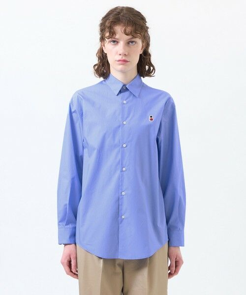 MACKINTOSH PHILOSOPHY / マッキントッシュ フィロソフィー シャツ・ブラウス | 【WEB&一部店舗限定】バッキンガムベア ワッペンレギュラーカラーシャツ | 詳細4